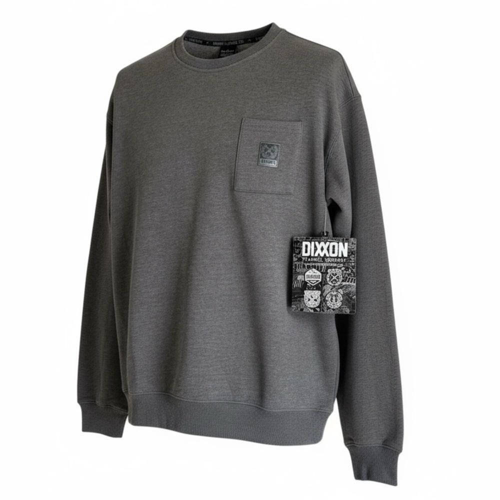 Dixxon Gray Sweatshirt for Men Large